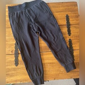 Lululemon Black Get Going Joggers Sweatpants Size 12
